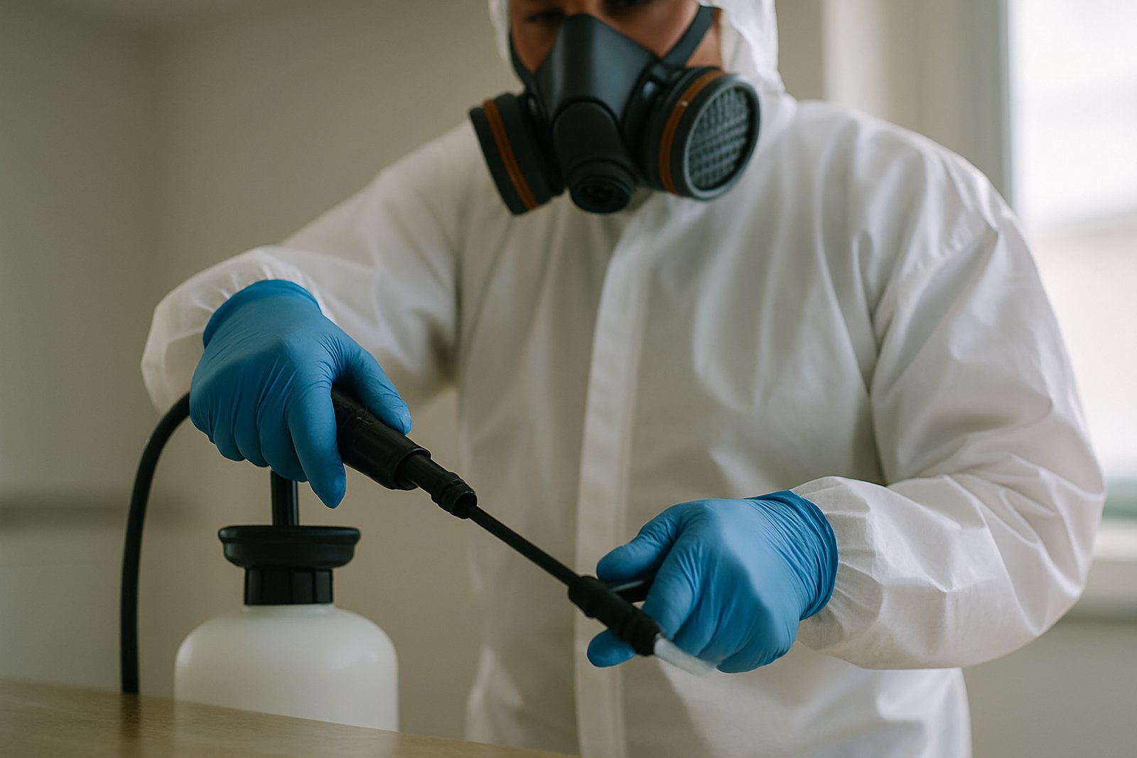 Sealed biohazard waste containers ready for licensed transport